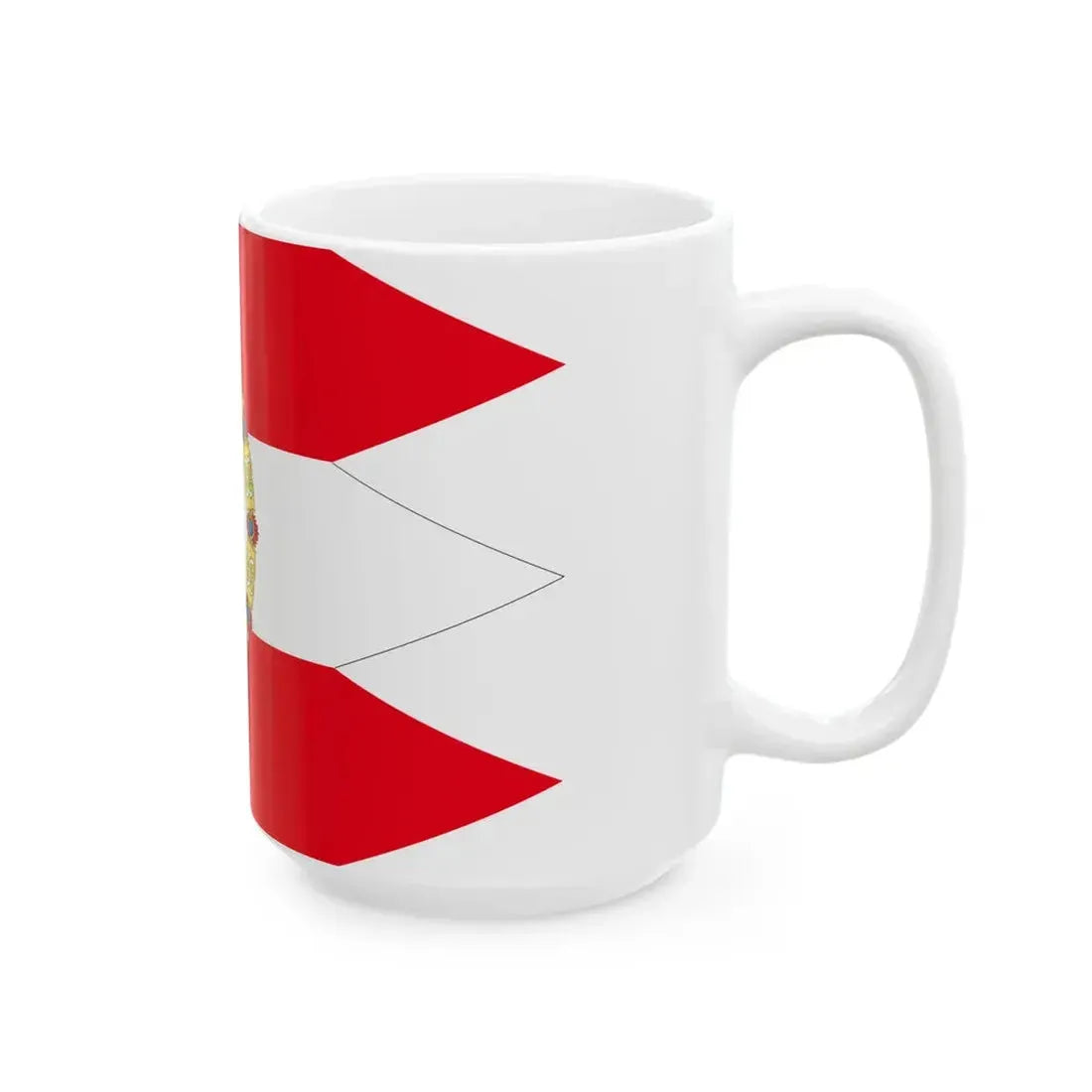 Royal Banner of Jan III Sobieski (Lithuania) White Coffee Mug - Go Mug Yourself