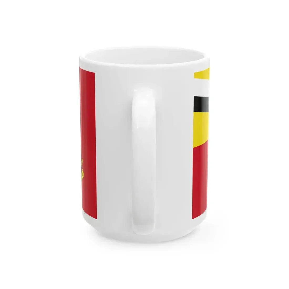 Royal Brunei Land Force RBLF - Tentera Darat Diraja Brunei TDDB ensign (Brunei) White Coffee Mug - Go Mug Yourself