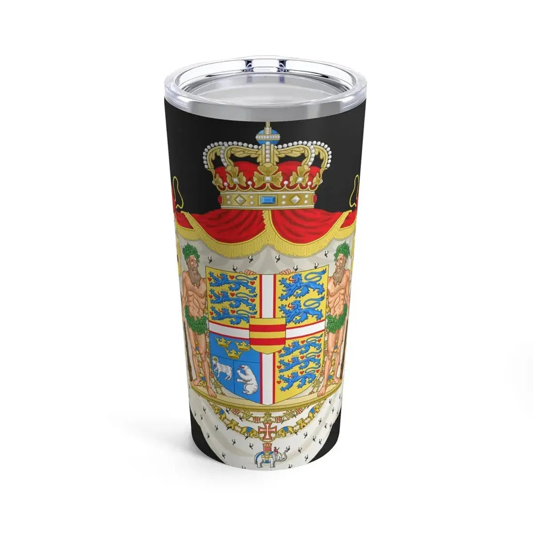 Royal coat of arms of Denmark - Tumbler 20oz 20oz - Go Mug Yourself
