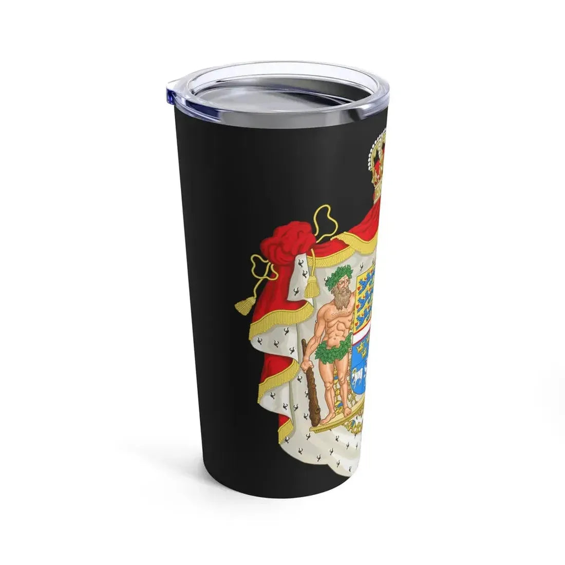 Royal coat of arms of Denmark - Tumbler 20oz - Go Mug Yourself