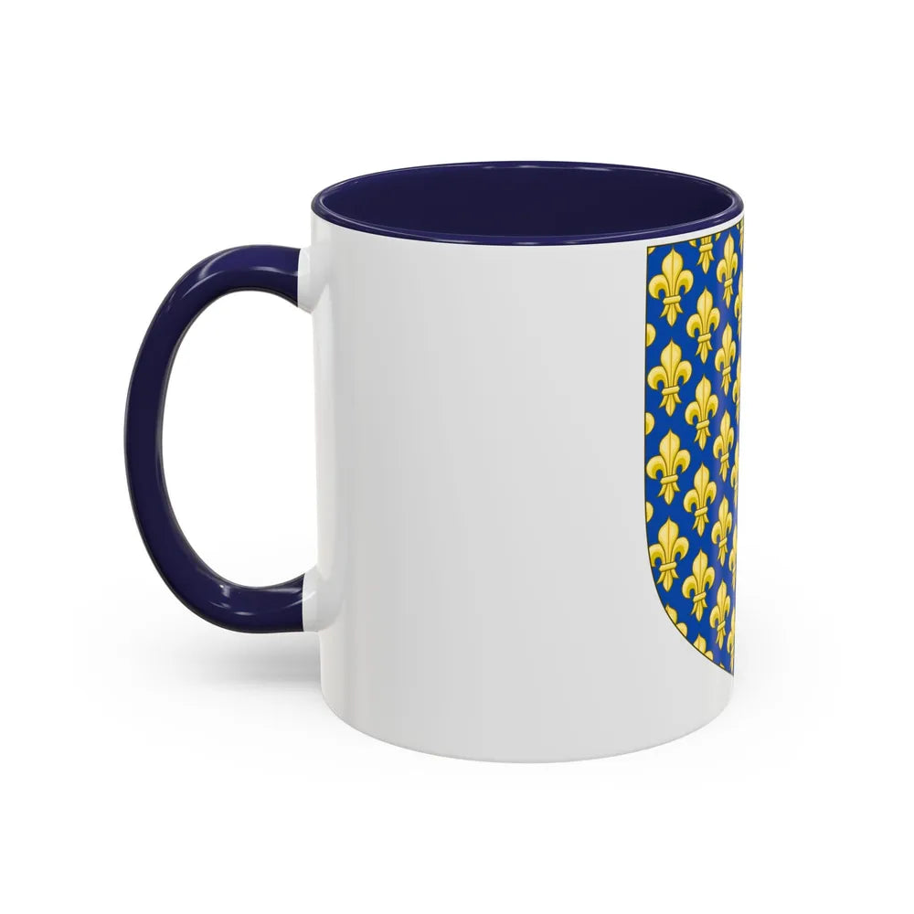 Royal Coat of Arms of Navarre (1285-1328) - Accent Coffee Mug - Go Mug Yourself