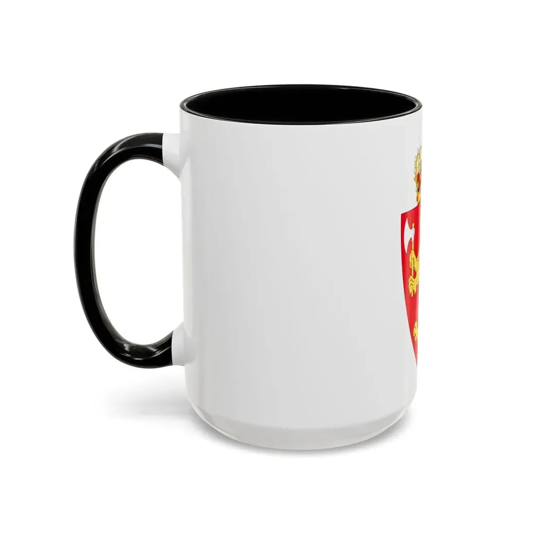 Royal coat of arms of Norway - Accent Coffee Mug - Go Mug Yourself