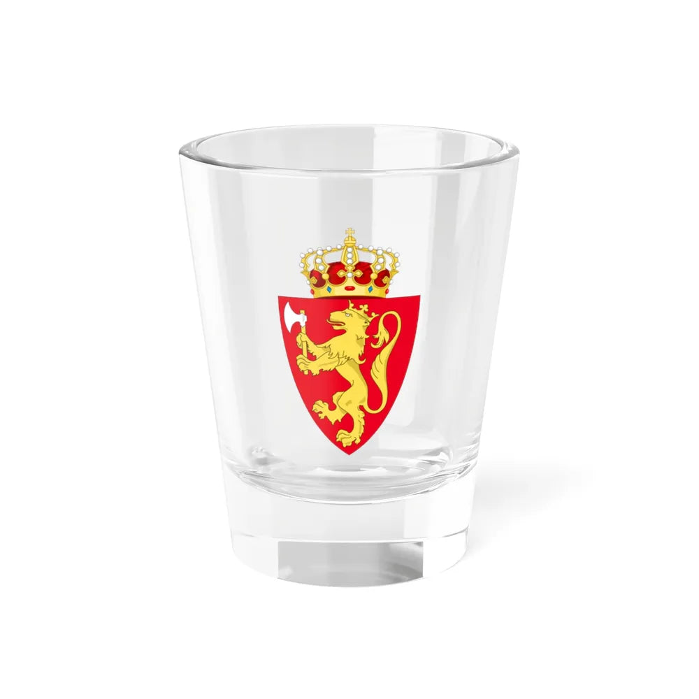 Royal coat of arms of Norway - Shot Glass 1.5oz 1.5oz - Go Mug Yourself