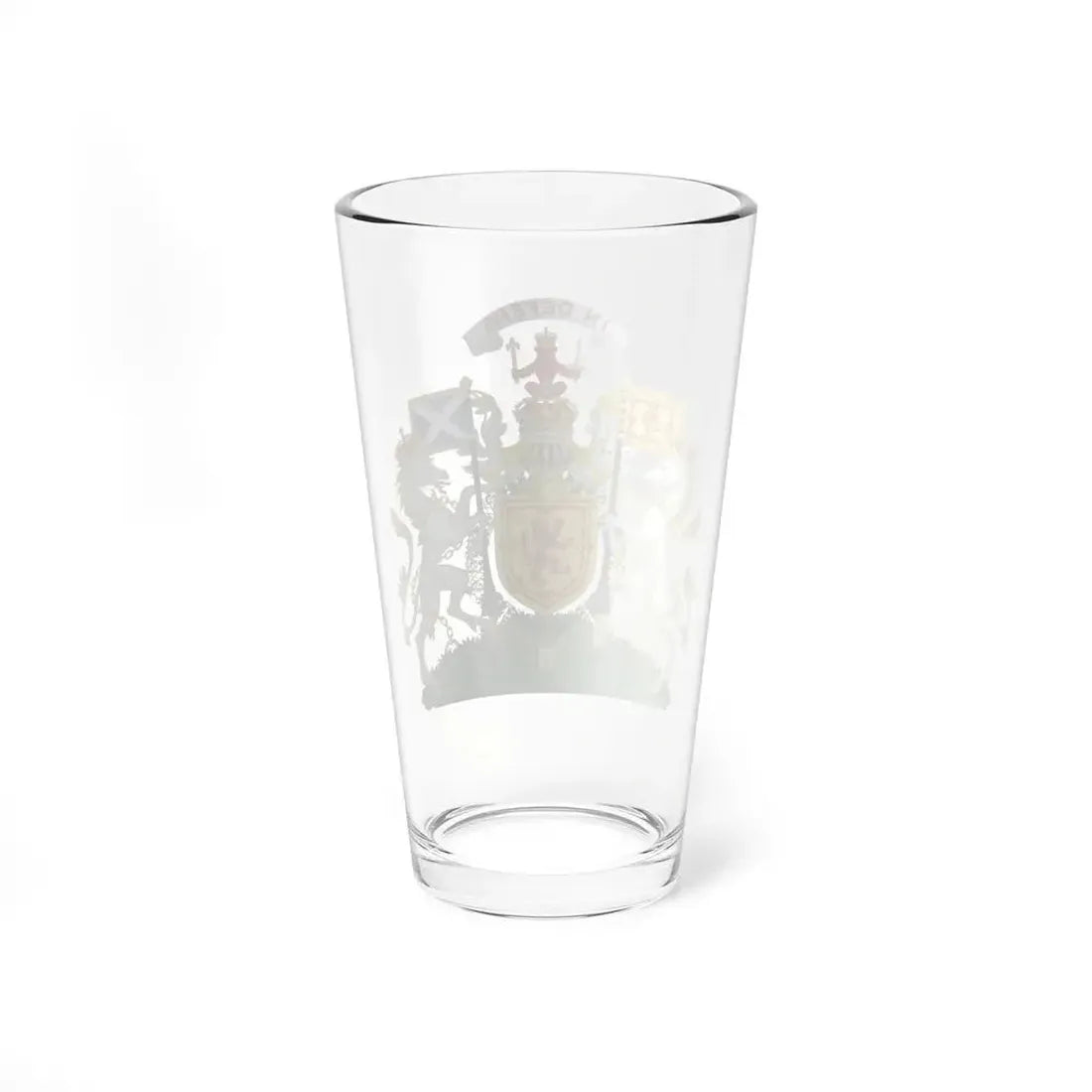 Royal Coat of Arms of the Kingdom of Scotland 2 - Pint Glass 16oz - Go Mug Yourself
