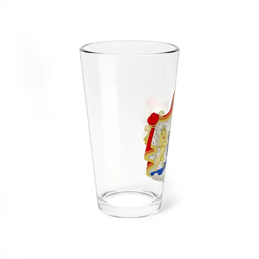 Royal coat of arms of the Netherlands (1815-1907) - Pint Glass 16oz - Go Mug Yourself