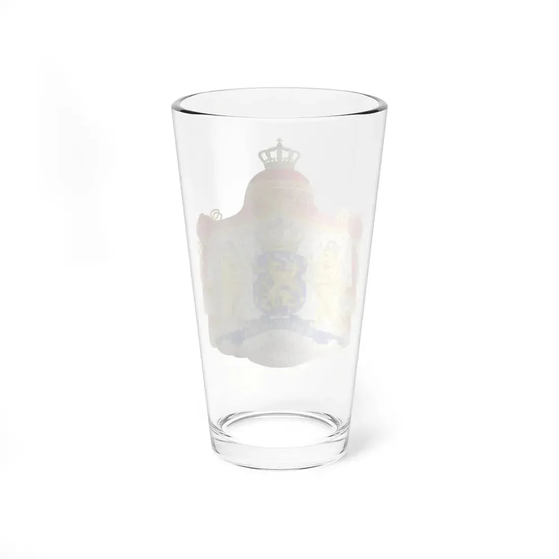 Royal coat of arms of the Netherlands (1815-1907) - Pint Glass 16oz - Go Mug Yourself