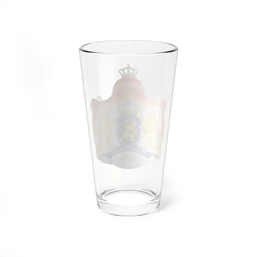 Royal coat of arms of the Netherlands (1815-1907) - Pint Glass 16oz - Go Mug Yourself