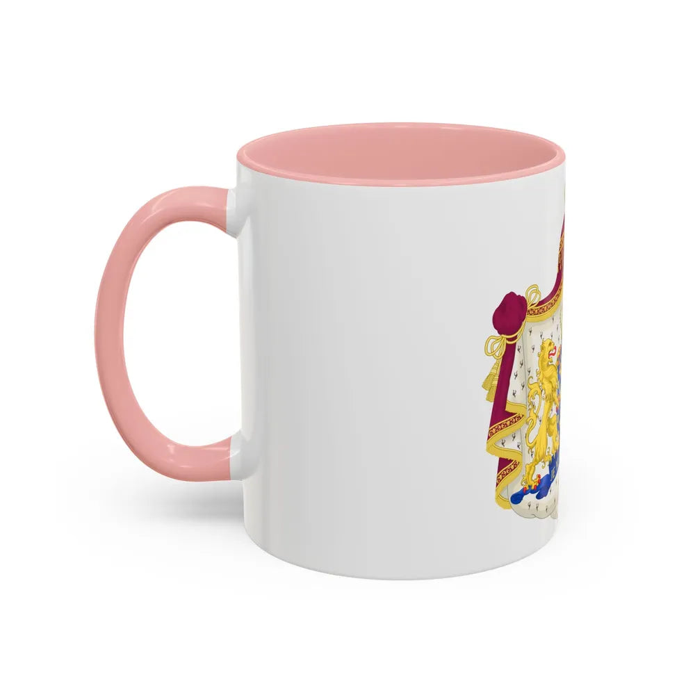 Royal coat of arms of the Netherlands - Accent Coffee Mug - Go Mug Yourself