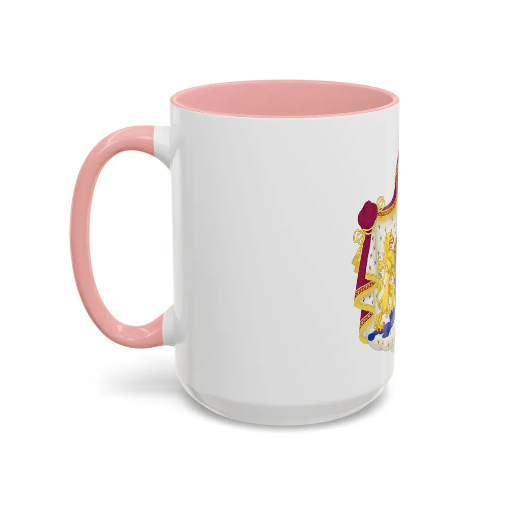 Royal coat of arms of the Netherlands - Accent Coffee Mug - Go Mug Yourself