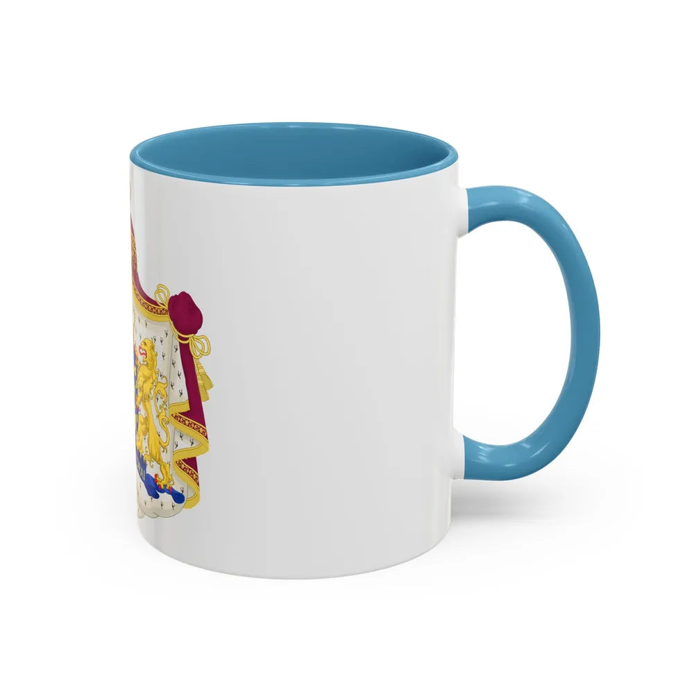 Royal coat of arms of the Netherlands - Accent Coffee Mug - Go Mug Yourself