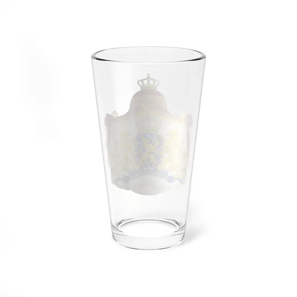 Royal coat of arms of the Netherlands - Pint Glass 16oz - Go Mug Yourself