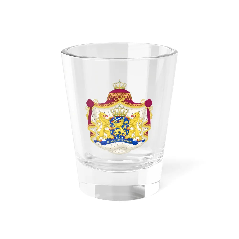 Royal coat of arms of the Netherlands - Shot Glass 1.5oz 1.5oz - Go Mug Yourself