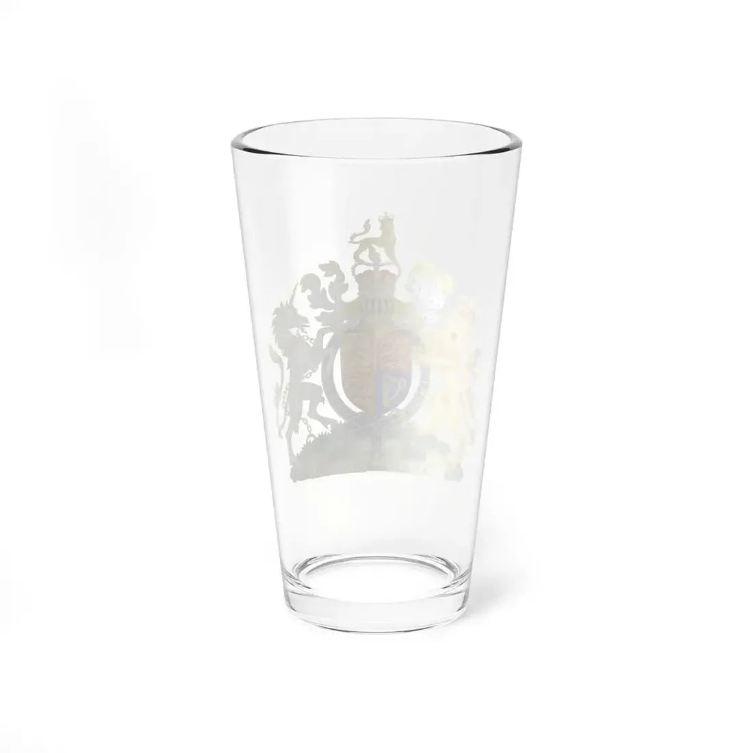 Royal Coat of Arms of the United Kingdom (1952-2022) - Pint Glass 16oz - Go Mug Yourself
