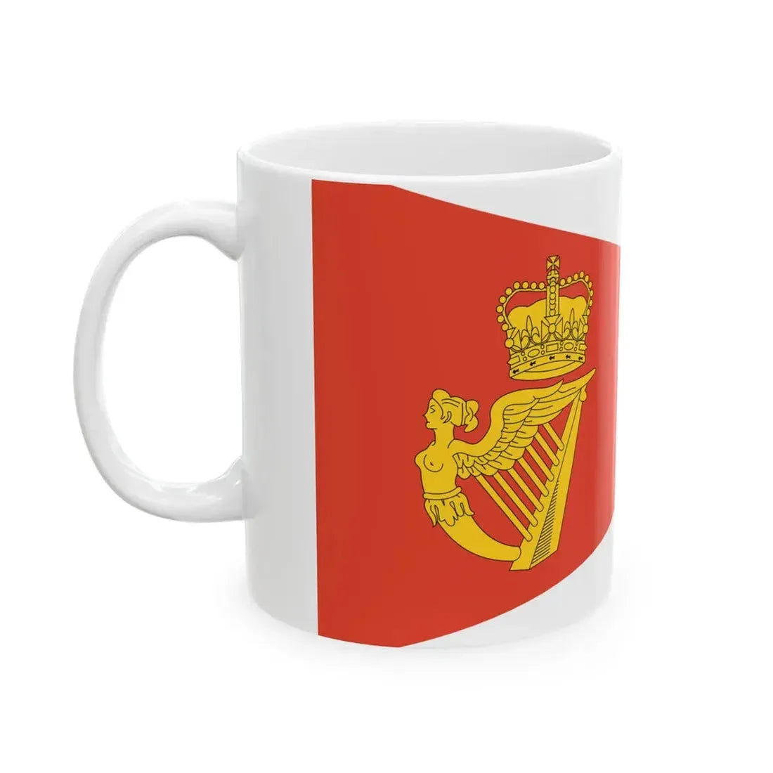Royal Cork Yacht Club Burgee (Ireland) White Coffee Mug - Go Mug Yourself