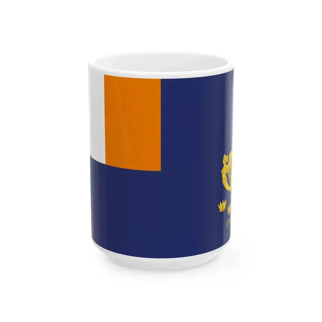 Royal Cork Yacht Club Ensign (Ireland) White Coffee Mug 15oz - Go Mug Yourself
