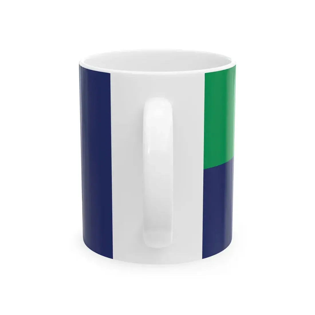 Royal Cork Yacht Club Ensign (Ireland) White Coffee Mug - Go Mug Yourself