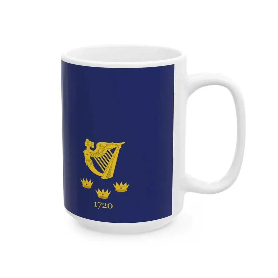 Royal Cork Yacht Club Ensign (Ireland) White Coffee Mug - Go Mug Yourself