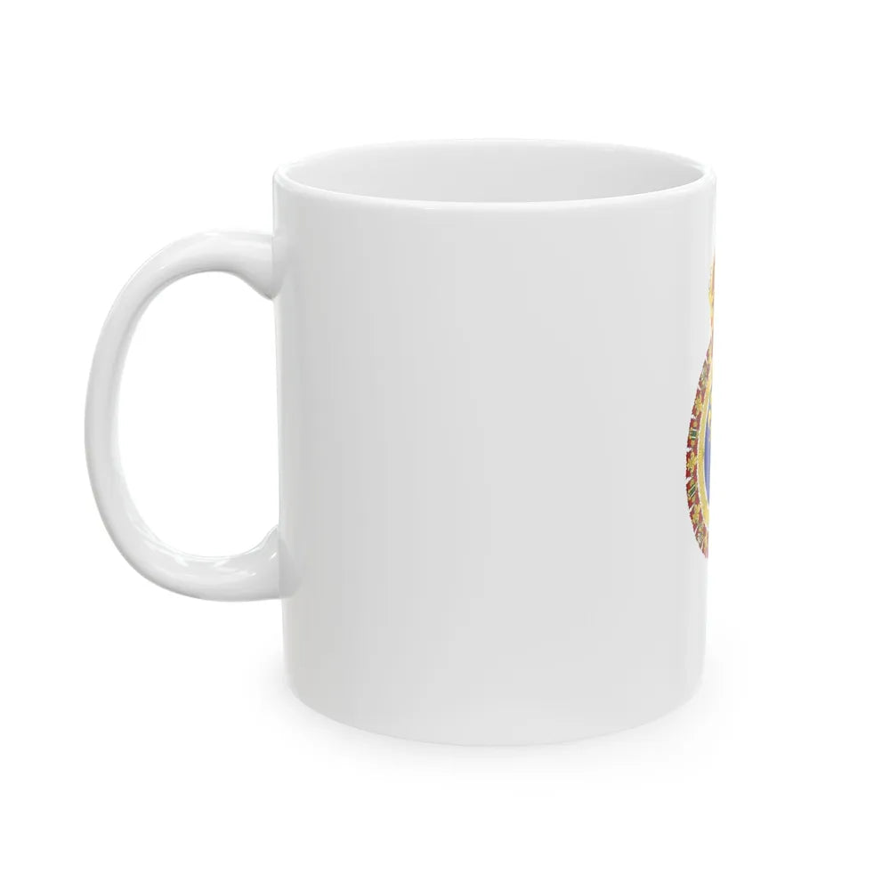 Royal flag of France during the Bourbon Restoration (France) White Coffee Mug - Go Mug Yourself