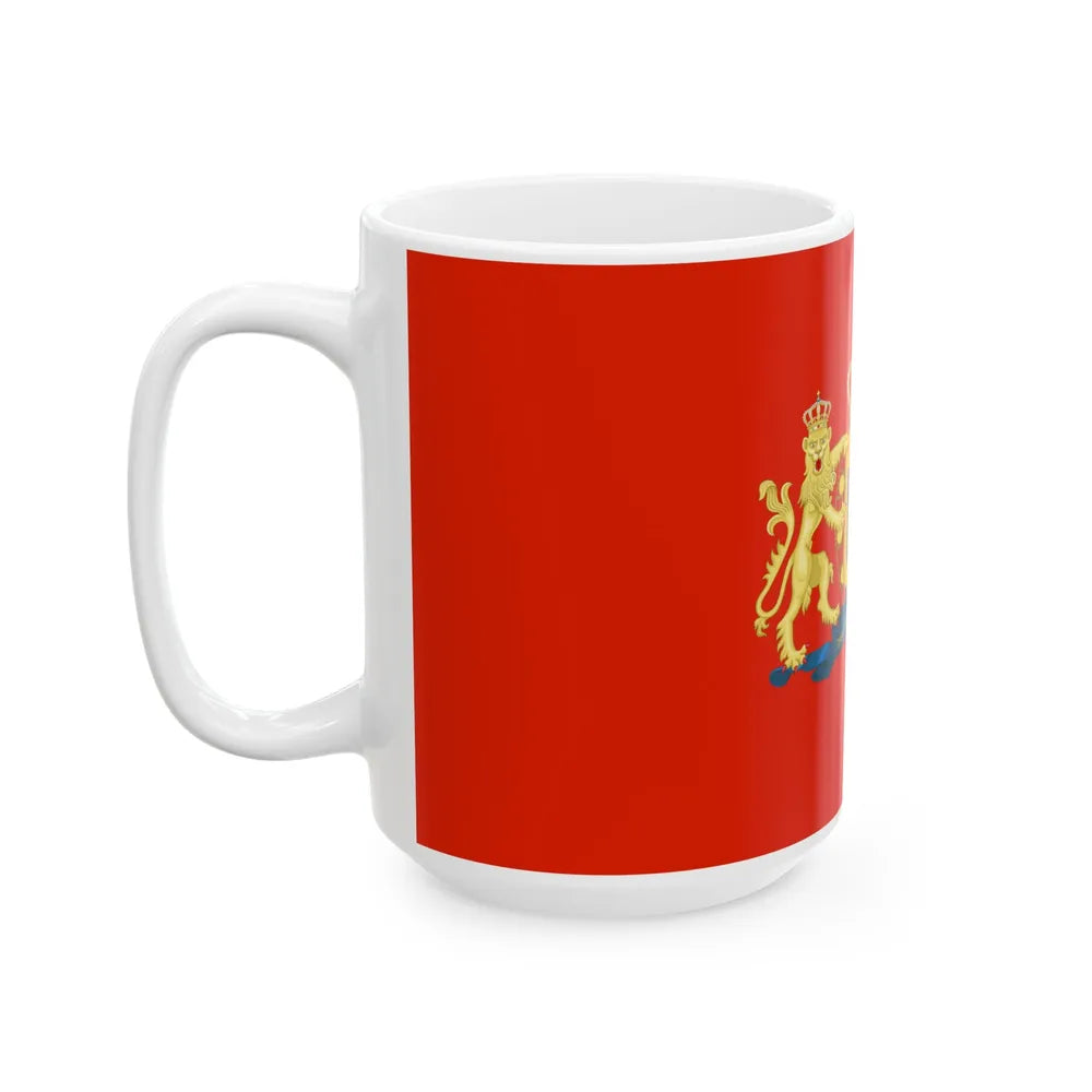 Royal Flag of Haiti 1811-1814 (Haiti) White Coffee Mug - Go Mug Yourself