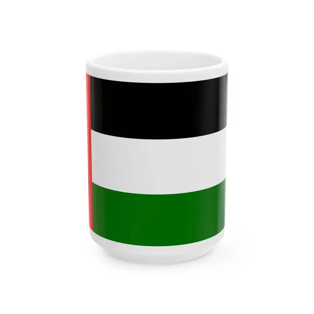 Royal Flag of Iraq 1924-1959 (Iraq) White Coffee Mug 15oz - Go Mug Yourself