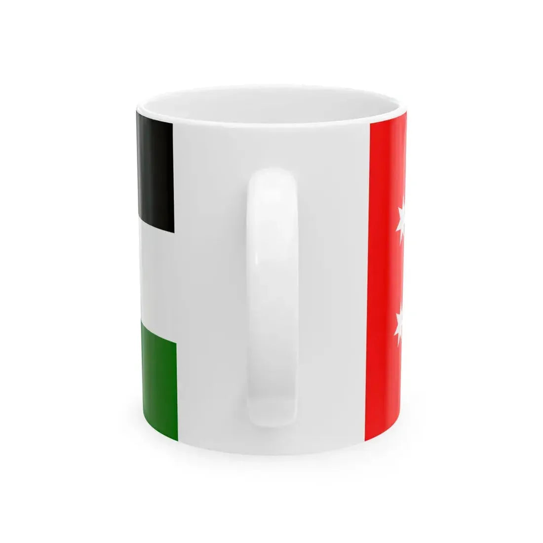 Royal Flag of Iraq 1924-1959 (Iraq) White Coffee Mug - Go Mug Yourself