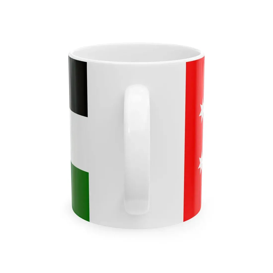 Royal Flag of Iraq 1924-1959 (Iraq) White Coffee Mug - Go Mug Yourself
