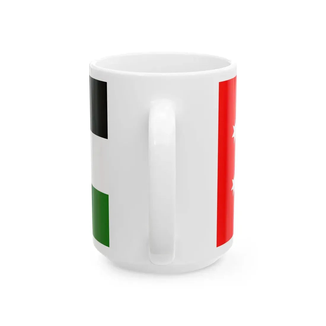 Royal Flag of Iraq 1924-1959 (Iraq) White Coffee Mug - Go Mug Yourself