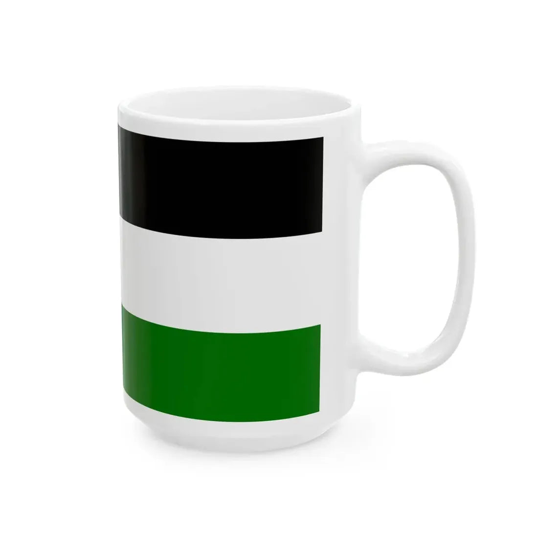 Royal Flag of Iraq 1924-1959 (Iraq) White Coffee Mug - Go Mug Yourself