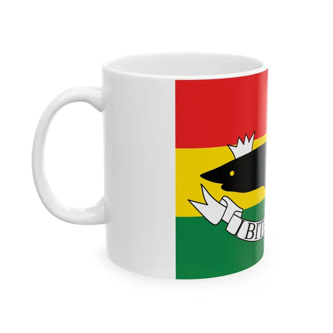 Royal Flag of the Kingdom of Abemama c. 1889-1892 (Kiribati) White Coffee Mug - Go Mug Yourself