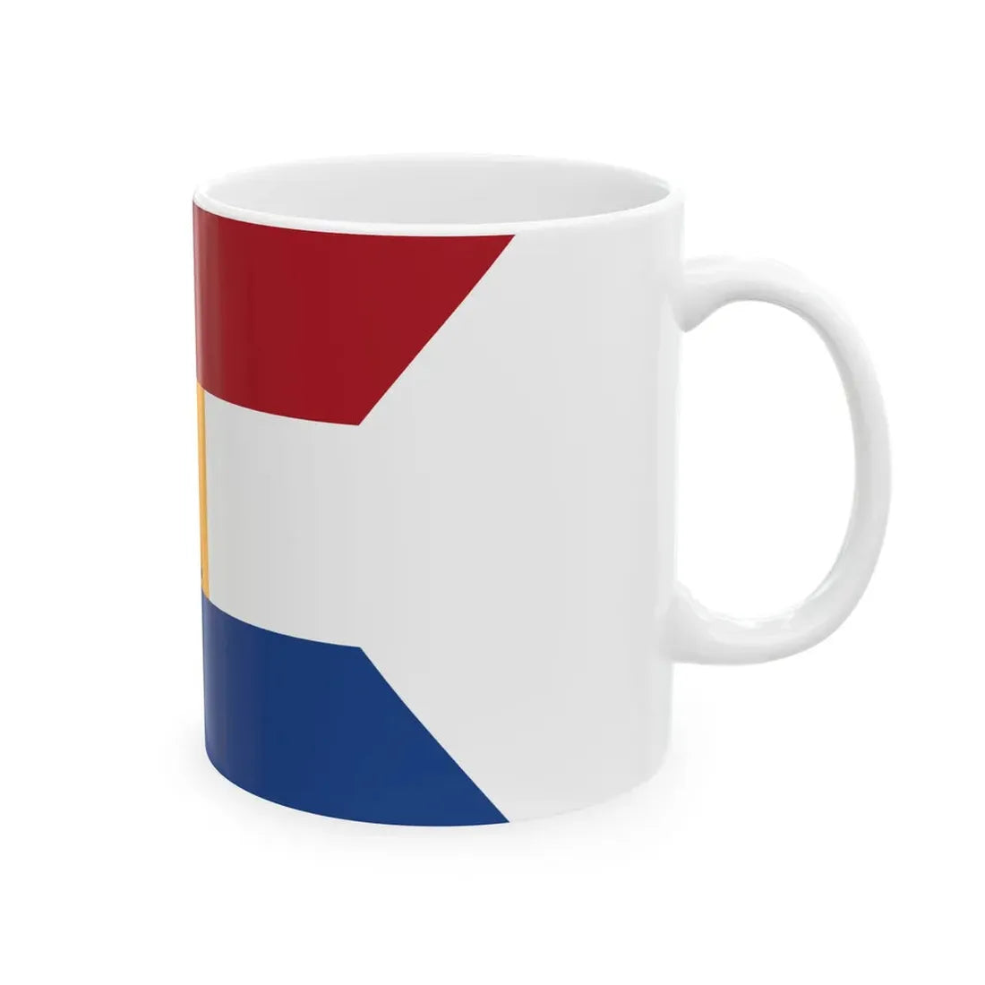 Royal Standard of a Princess of the Netherlands 1815-1908 (Netherlands) White Coffee Mug - Go Mug Yourself