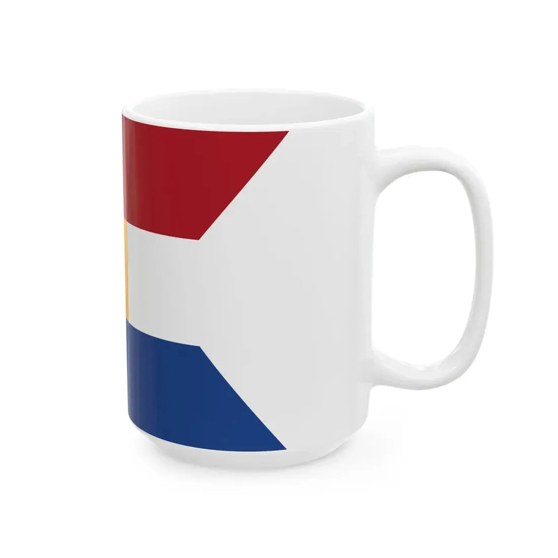 Royal Standard of a Princess of the Netherlands 1815-1908 (Netherlands) White Coffee Mug - Go Mug Yourself