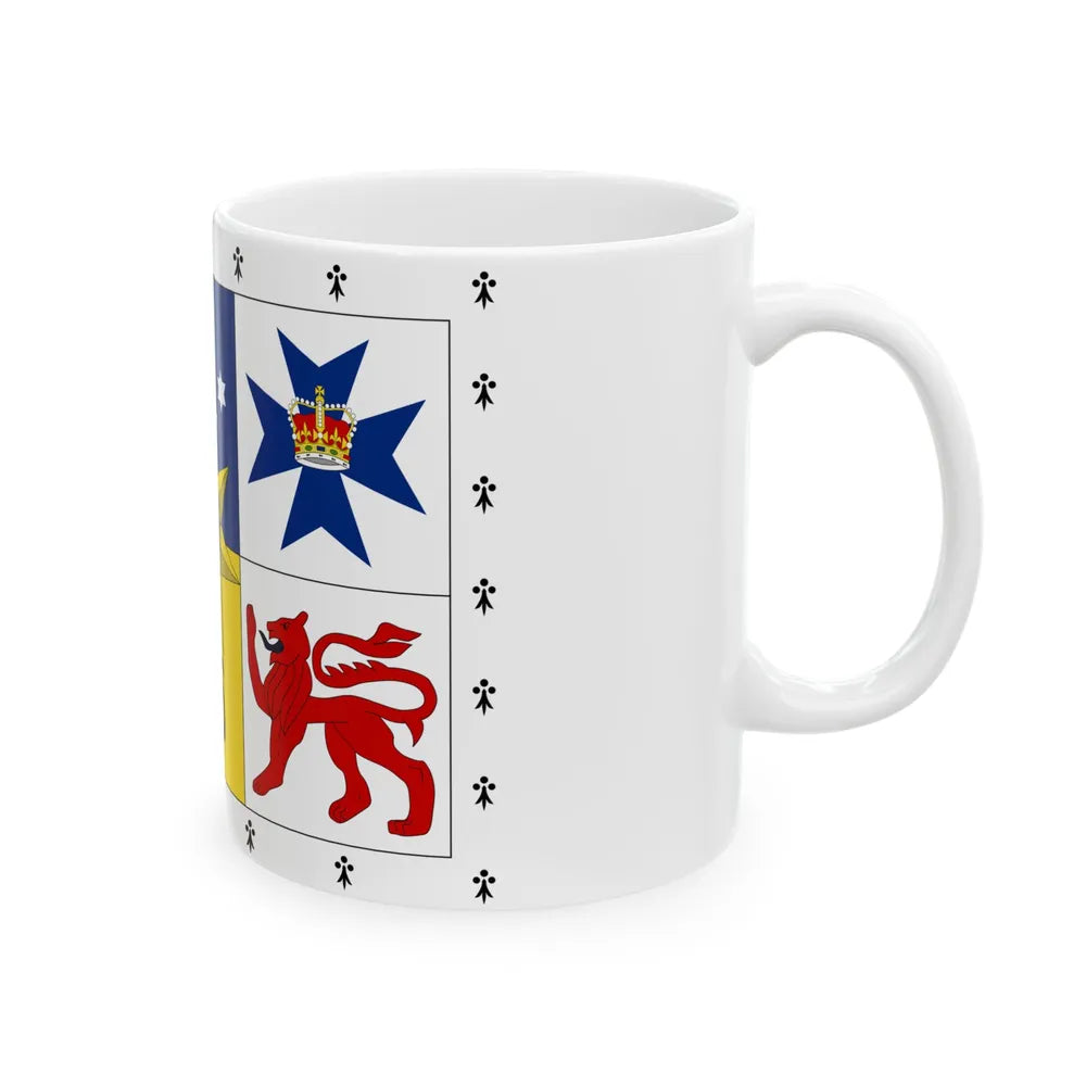 Royal Standard of Australia 1962-2022 31-22 aspect (Australia) White Coffee Mug - Go Mug Yourself