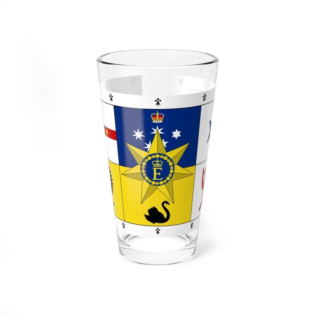 Royal Standard of Australia 1962-2022 (Australia) Pint Glass 16oz 16oz - Go Mug Yourself