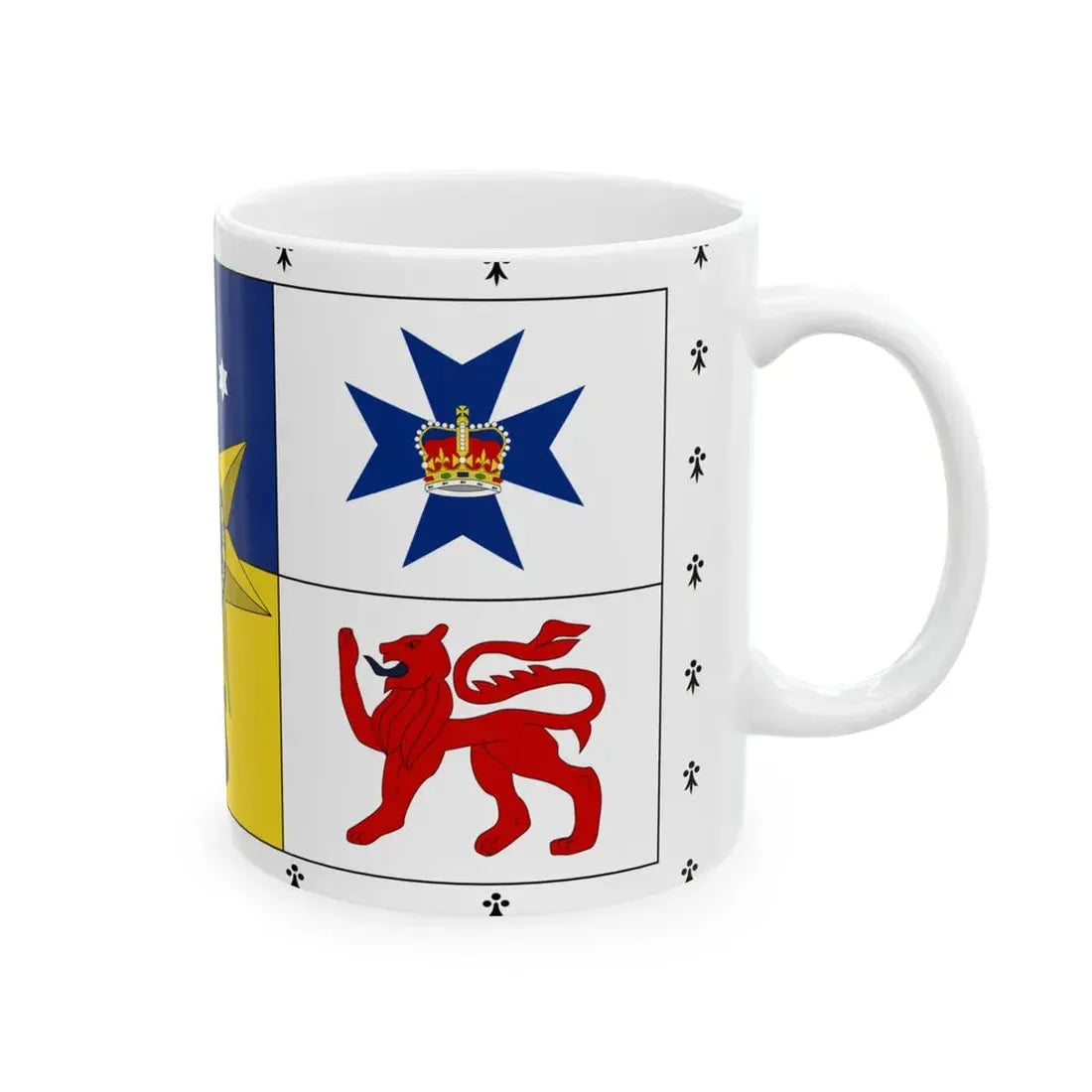 Royal Standard of Australia 1962-2022 (Australia) White Coffee Mug - Go Mug Yourself
