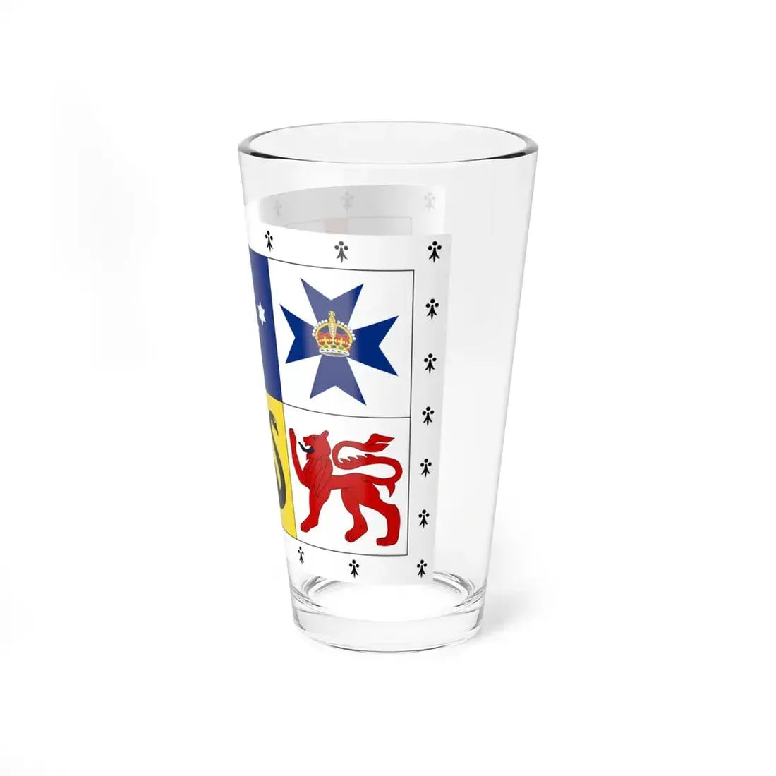 Royal Standard of Australia 31-22 aspect (Australia) Pint Glass 16oz - Go Mug Yourself