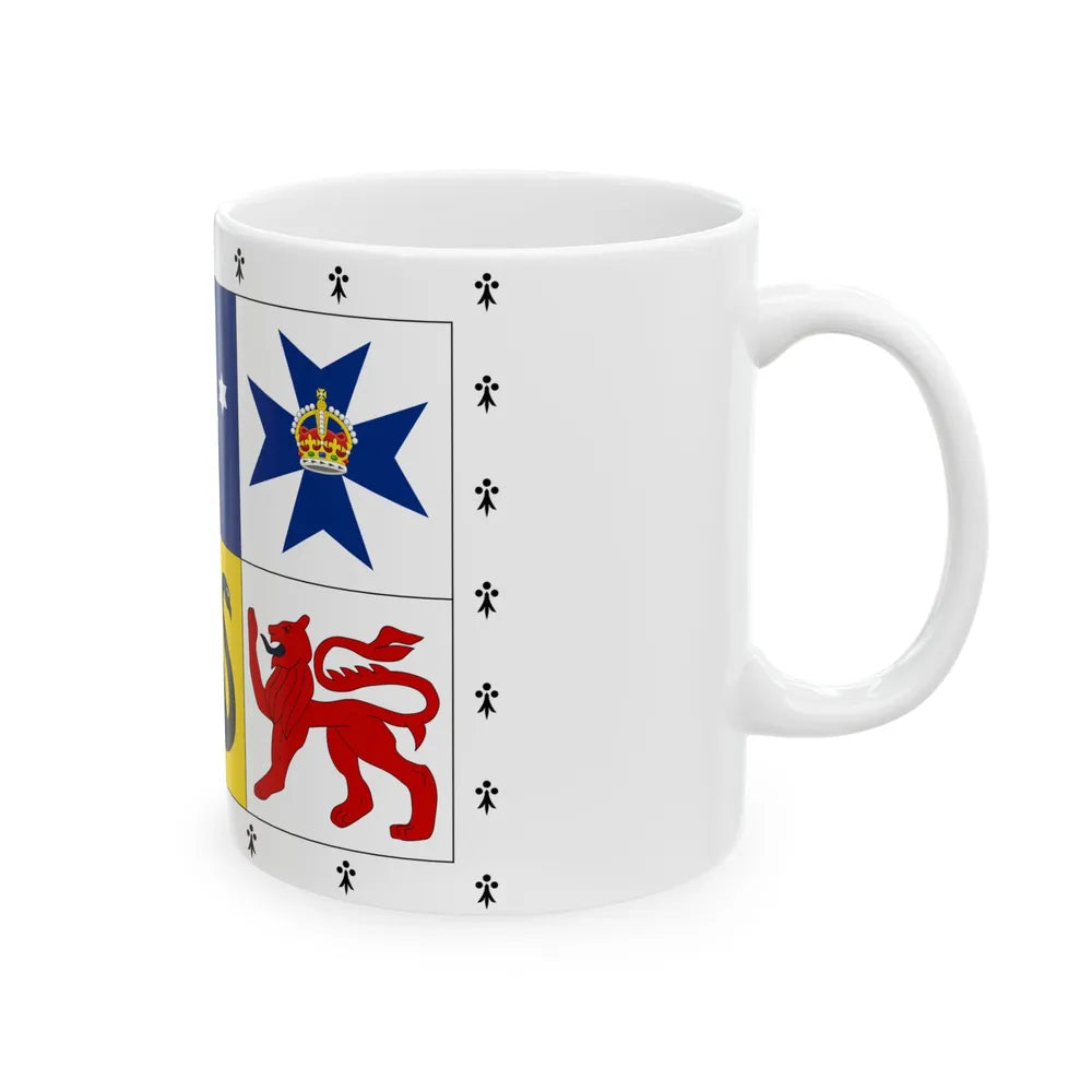 Royal Standard of Australia 31-22 aspect (Australia) White Coffee Mug - Go Mug Yourself