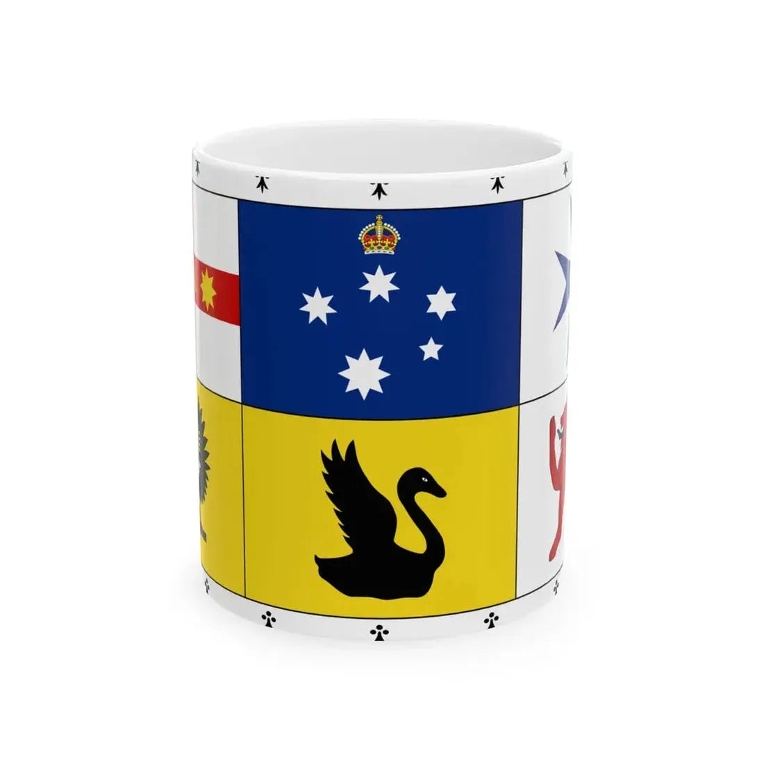 Royal Standard of Australia (Australia) White Coffee Mug 11oz - Go Mug Yourself