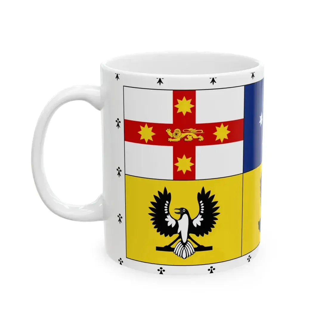 Royal Standard of Australia (Australia) White Coffee Mug - Go Mug Yourself
