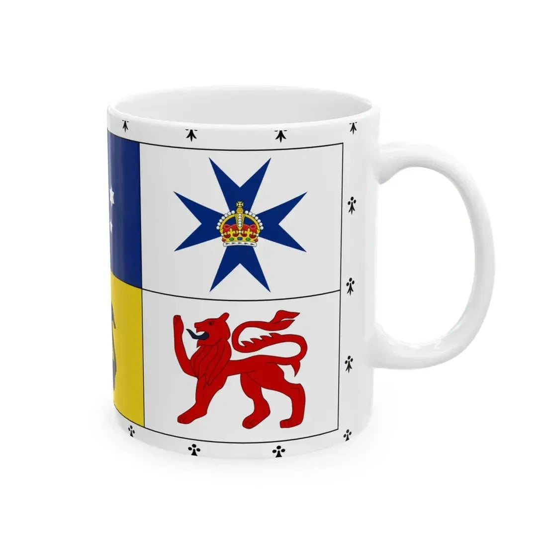 Royal Standard of Australia (Australia) White Coffee Mug - Go Mug Yourself