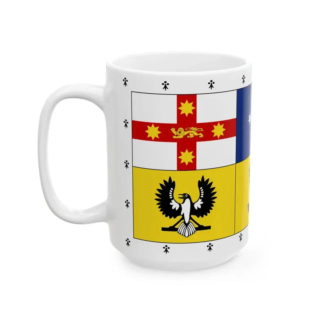 Royal Standard of Australia (Australia) White Coffee Mug - Go Mug Yourself