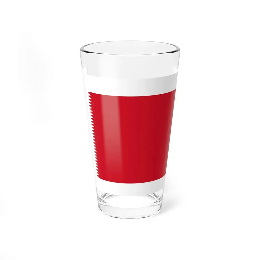 Royal Standard of Bahrain 1932-1972 (Bahrain) Pint Glass 16oz 16oz - Go Mug Yourself