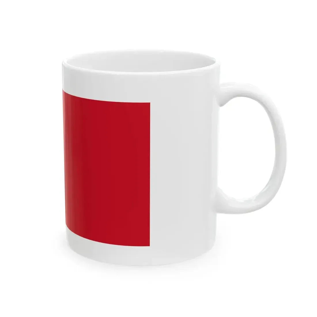 Royal Standard of Bahrain 1932-1972 (Bahrain) White Coffee Mug - Go Mug Yourself