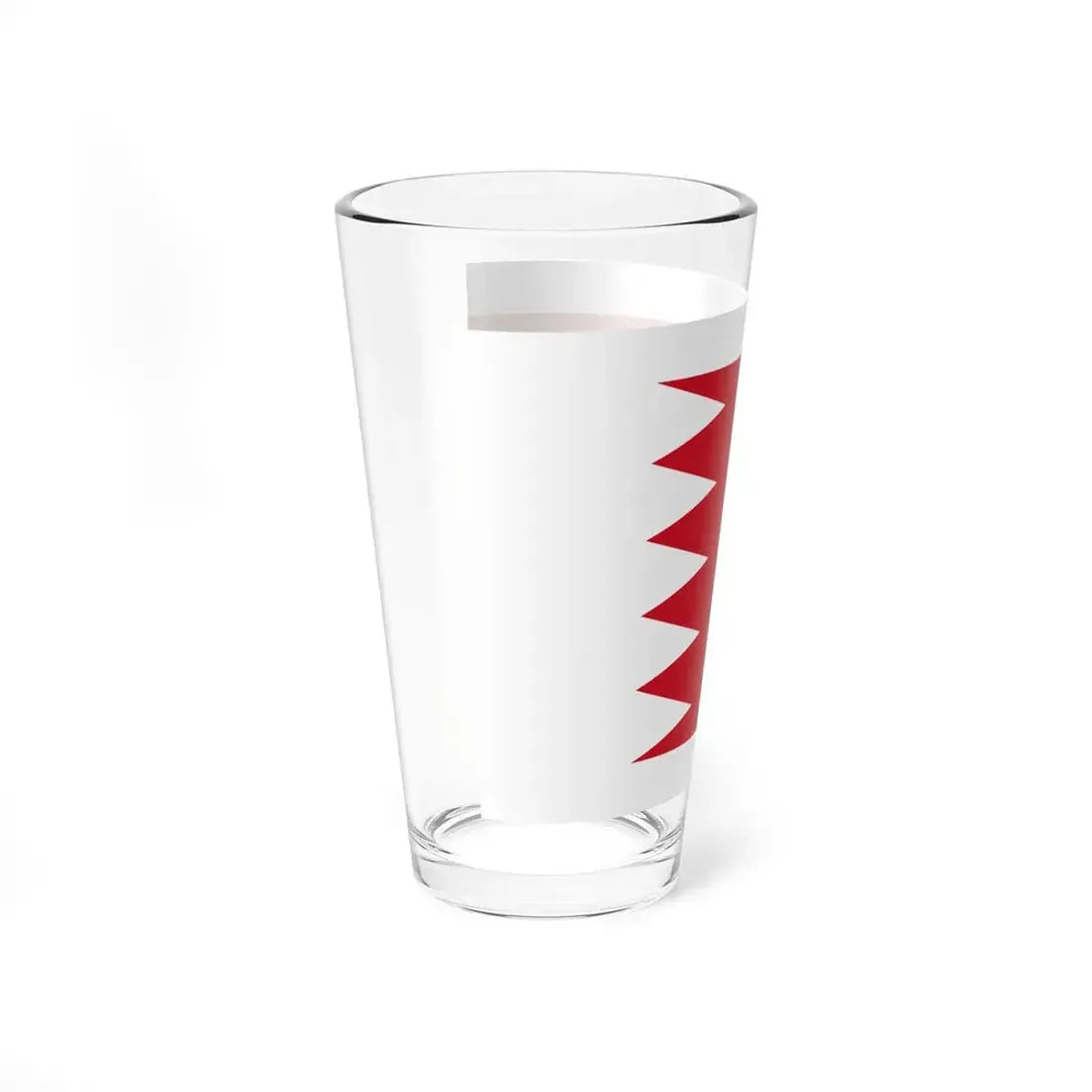 Royal Standard of Bahrain 1972-2002 (Bahrain) Pint Glass 16oz - Go Mug Yourself