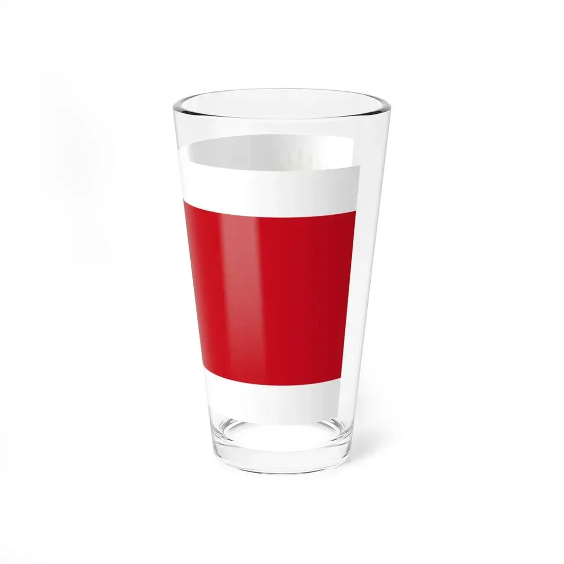 Royal Standard of Bahrain (Bahrain) Pint Glass 16oz - Go Mug Yourself