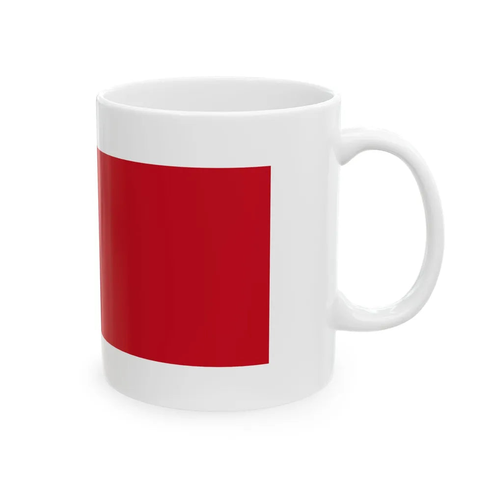 Royal Standard of Bahrain (Bahrain) White Coffee Mug - Go Mug Yourself