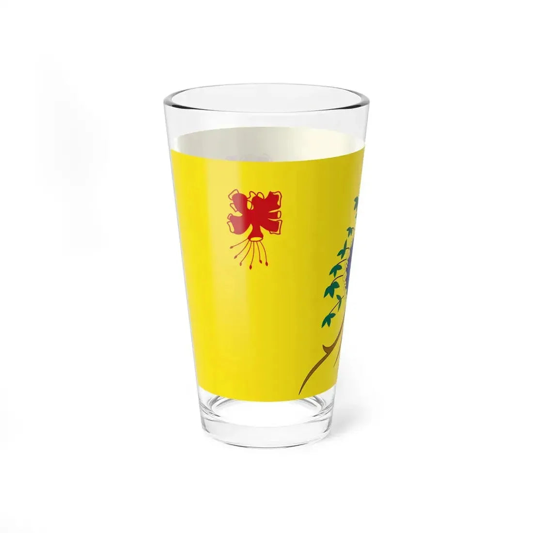 Royal Standard of Barbados 1975-2021 (Barbados) Pint Glass 16oz - Go Mug Yourself