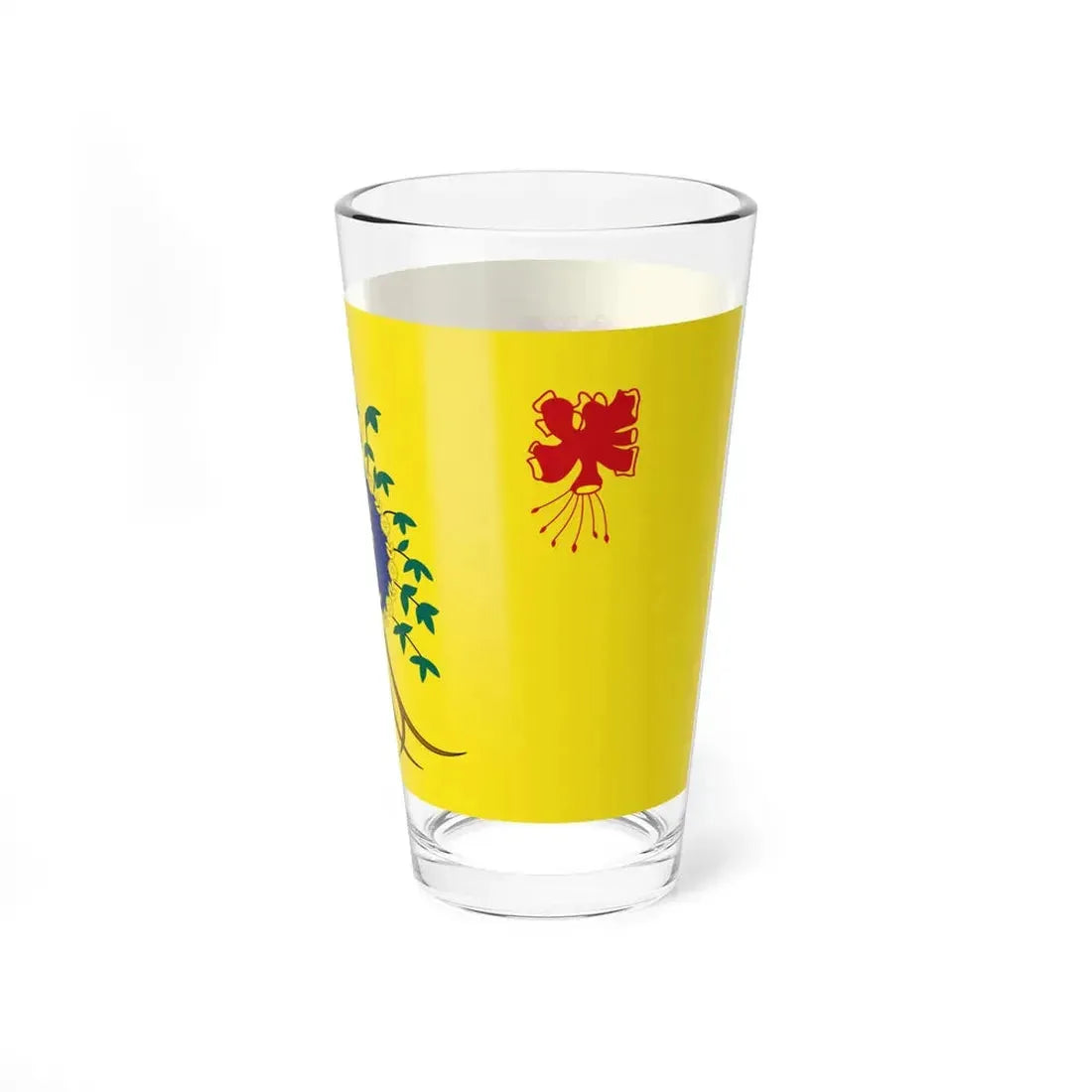 Royal Standard of Barbados 1975-2021 (Barbados) Pint Glass 16oz - Go Mug Yourself