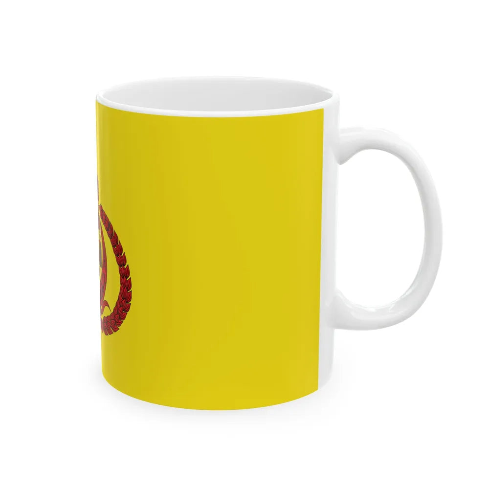Royal Standard of Brunei (Brunei) White Coffee Mug - Go Mug Yourself