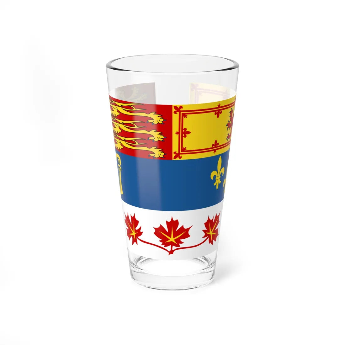 Royal Standard of Canada 1-2 (Canada) Pint Glass 16oz 16oz - Go Mug Yourself