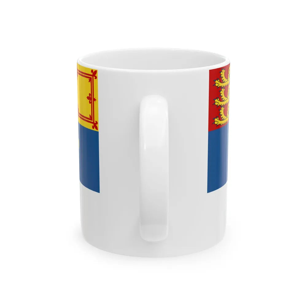 Royal Standard of Canada 1-2 (Canada) White Coffee Mug - Go Mug Yourself